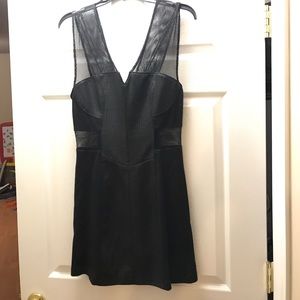 Black short party dress